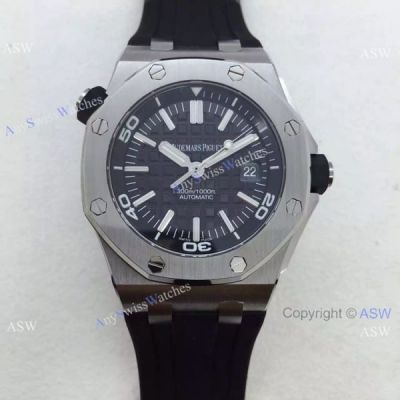 Swiss Audemars Piguet Royal Oak Diver 15710 Carbon rubber